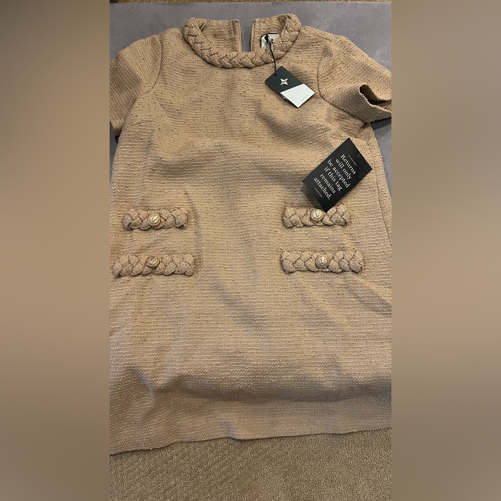 NWT Tuckernuck Jackie tweed dress, size L